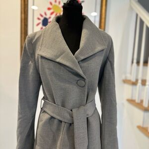 Gray coat